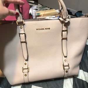 Michael Kors tote bag, blush
